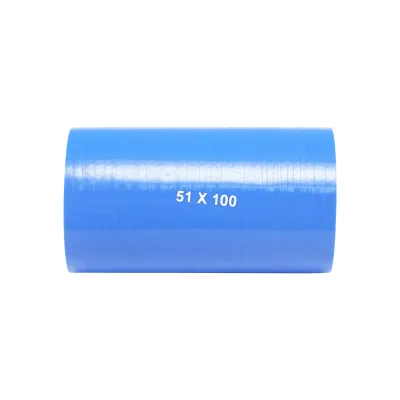 Tubo di raffreddamento dritto 51x100mm in silicone con inserto tessile Breckner Germany - immagine 2