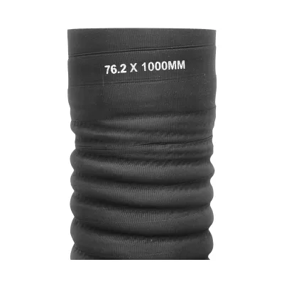 Tubo di raffreddamento flessibile interno 76,2x1000 mm in gomma con inserto in tessuto e spirale metallica, 6,9 Bar  Breckner Germany - immagine 5