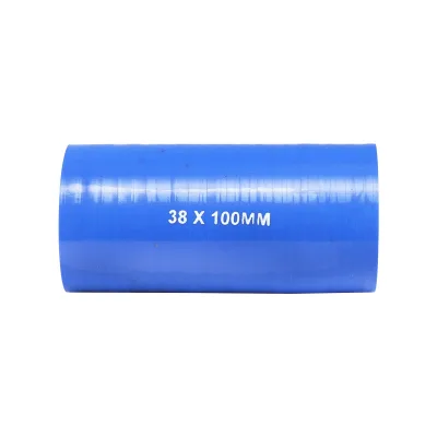 Tubo dritto per raffreddamento in silicone con inserto in tessuto 38x100mm Breckner Germany - immagine 2