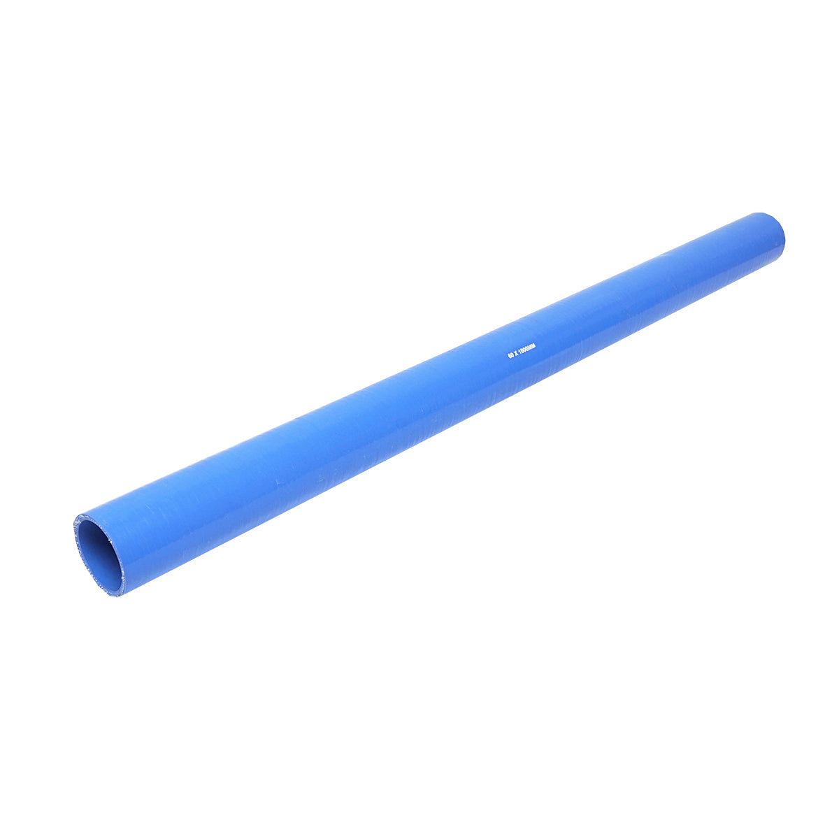 Tubo dritto per raffreddamento in silicone con inserto in tessuto, dimensioni 57x1000 mm. Breckner Germany