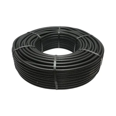 Tubo flessibile copex 16mm Gewiss DX15116R senza cordone, PVC ignifugo, 750N nero 100m/rotolo