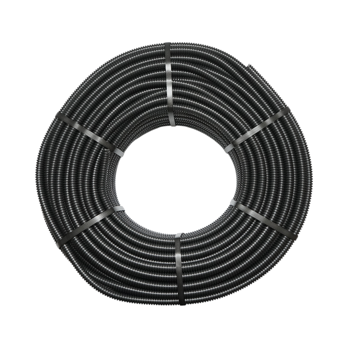 Tubo flessibile copex 16mm Gewiss DX15116R senza cordone, PVC ignifugo, 750N nero 100m/rotolo - immagine 2
