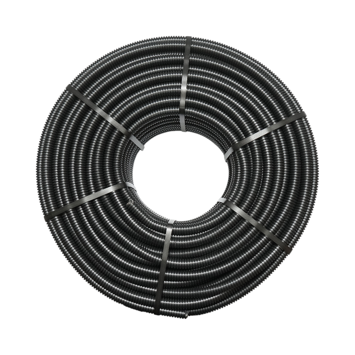 Tubo flessibile copex 20mm Gewiss DX15020R senza cordone, PVC ignifugo, 750N nero 100m/rotolo - immagine 2