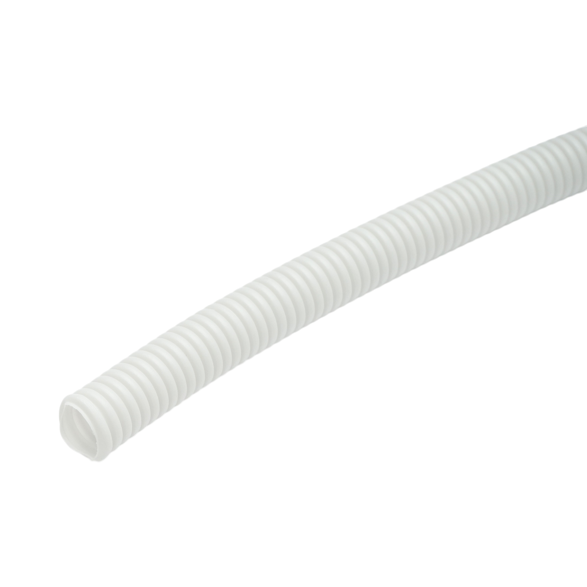 Tubo flessibile Corrugato 20mm Senza Tirafilo, polietilene HDPE 320N grigio 100m/rotolo - immagine 3