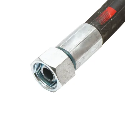 Tubo flessibile di pressione crimpato DN16 2SN - 1800mm Trattore forestale - immagine 4