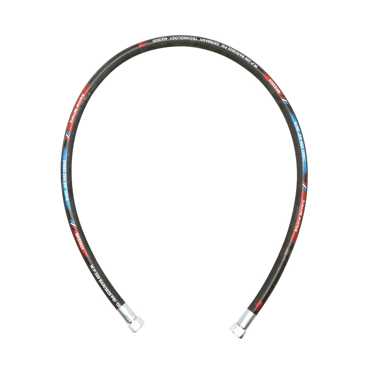 Tubo flessibile di pressione crimpato DN16 2SN - 1800mm Trattore forestale