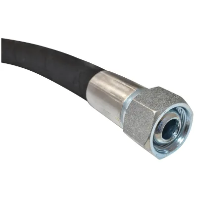 Tubo flessibile di pressione crimpato DN16 2SN - 800mm Trattore forestale - immagine 3