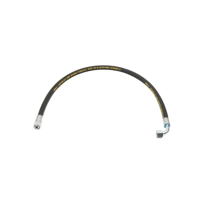 Tubo flessibile di pressione DN10 crimpato con raccordi 1000mm M20x1,5 90 gradi, M20x1,5 Breckner Germany - immagine 2