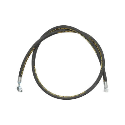 Tubo flessibile di pressione DN10 crimpato con raccordi 2000mm M20x1,5 90 gradi, M20x1,5 Breckner Germany - immagine 2