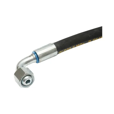 Tubo flessibile di pressione DN10 crimpato con raccordi 2500mm M20xM20 Breckner Germany - immagine 4