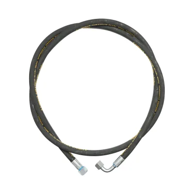 Tubo flessibile di pressione DN10 crimpato con raccordi 2500mm M20xM20 Breckner Germany - immagine 2