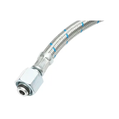 Tubo flessibile idraulico 1300mm (1260mm), spessore 10mm per verricello trattore forestale - immagine 3