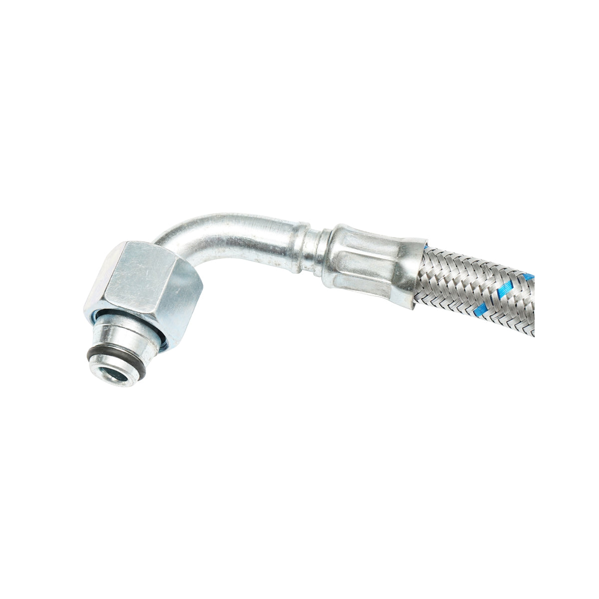 Tubo flessibile idraulico 1300mm (1260mm), spessore 10mm per verricello trattore forestale - immagine 4
