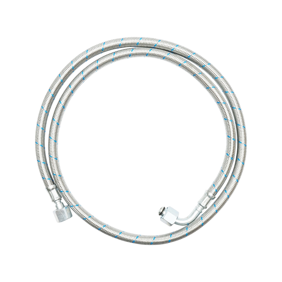Tubo flessibile idraulico 1300mm (1260mm), spessore 10mm per verricello trattore forestale