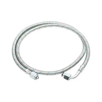 Tubo flessibile idraulico 1300mm (1260mm), spessore 10mm per verricello trattore forestale - immagine 2
