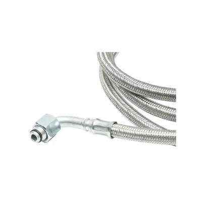 Tubo flessibile idraulico 1800 mm (1740 mm), spessore 11,50 mm per verricello trattore forestale - immagine 4