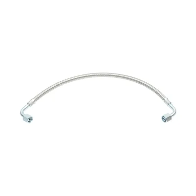 Tubo flessibile idraulico 500 mm (460 mm), spessore 10 mm per verricello trattore forestale - immagine 2