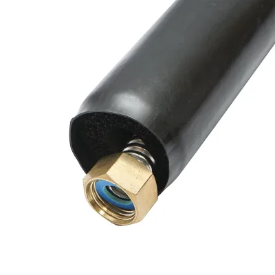 Tubo flessibile in acciaio inox da 500 mm, 1/2" con isolamento in EPDM per pannelli solari - immagine 4