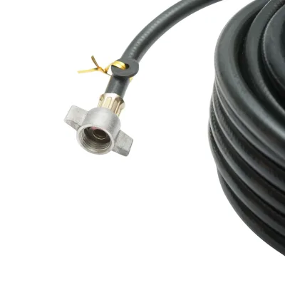 Tubo flessibile per compressore d'aria 12m PVC 6x11mm con connettori per gonfiaggio pneumatici - immagine 4