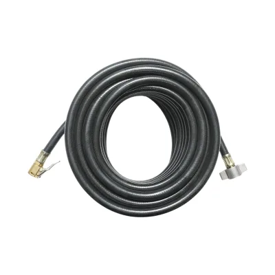 Tubo flessibile per compressore d'aria L = 12 m con raccordi per gonfiaggio pneumatici - immagine 2