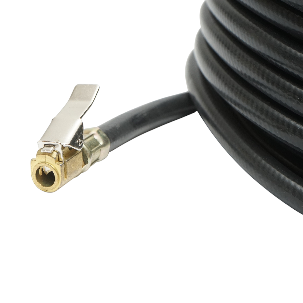 Tubo flessibile per compressore d'aria L = 12 m con raccordi per gonfiaggio pneumatici - immagine 3