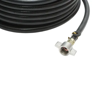 Tubo flessibile per compressore d'aria L = 12 m con raccordi per gonfiaggio pneumatici - immagine 4