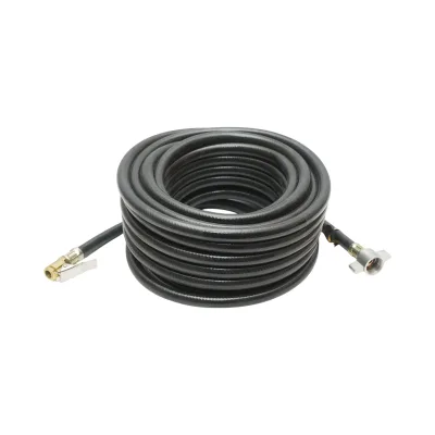 Tubo flessibile per compressore d'aria L = 12 m con raccordi per gonfiaggio pneumatici