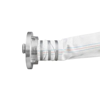 Tubo flessibile per irrigazione/pompaggio in PVC di alta qualità da 4 pollici, lunghezza 30 m con connettore in alluminio, max 10 bar, tela Breckner Germany - immagine 3