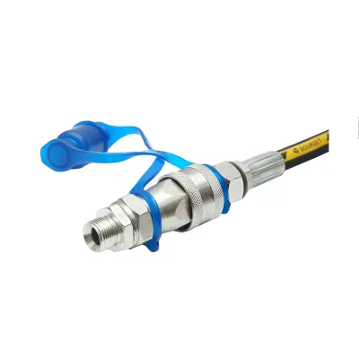 Tubo flessibile per terzo punto 770mm 1/2 NPT-5/8-18 UNF - immagine 2