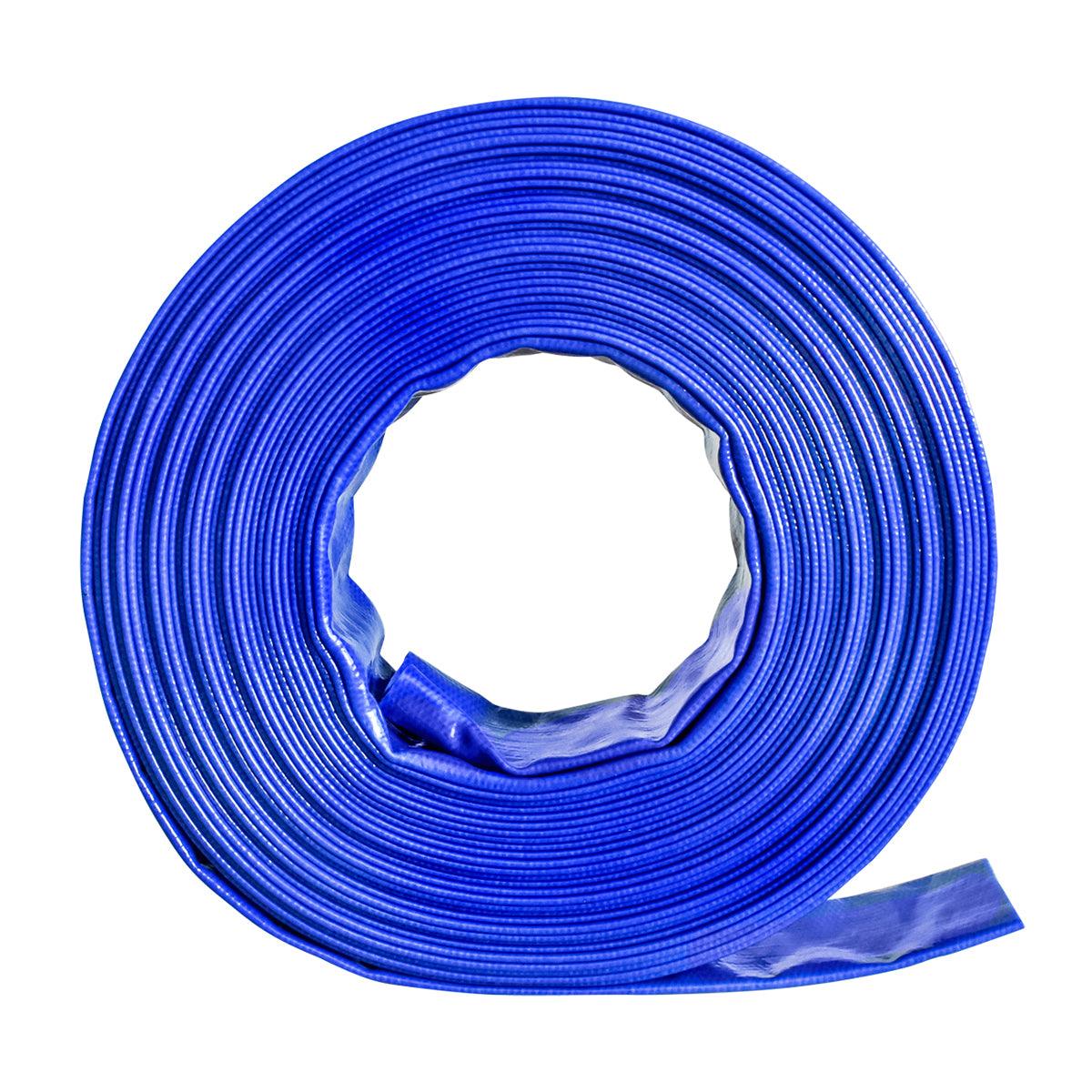 Tubo flessibile piatto siliconato per irrigazione in PVC 20 M 2″, Tubo Flessibile Piatto siliconato PVC 20 M 2″, TUBO/MANICHETTA FLESSIBILE 20M 2″, Tubo d’Acqua Piatto Flessibile siliconato PVC - immagine 4