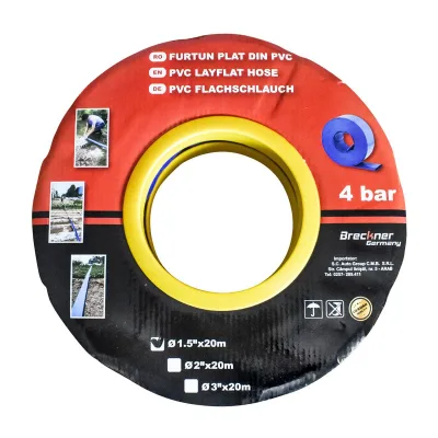 Tubo Flessibile Piatto siliconato PVC 20 M 1,5″, TUBO/MANICHETTA FLESSIBILE 20M 1,5″, Tubo d’Acqua Piatto Flessibile siliconato PVC - immagine 3