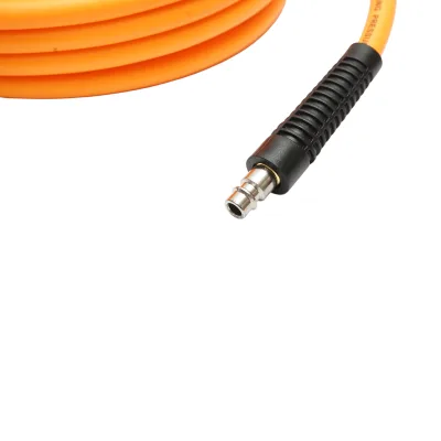 Tubo flessibile professionale per aria compressa in PVC da 10 m e attacco rapido universale Breckner Germany - immagine 6
