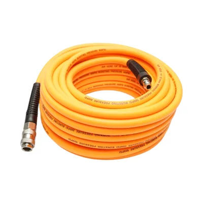 Tubo flessibile professionale per aria compressa in PVC da 15 m e attacco rapido universale Breckner Germany - immagine 3