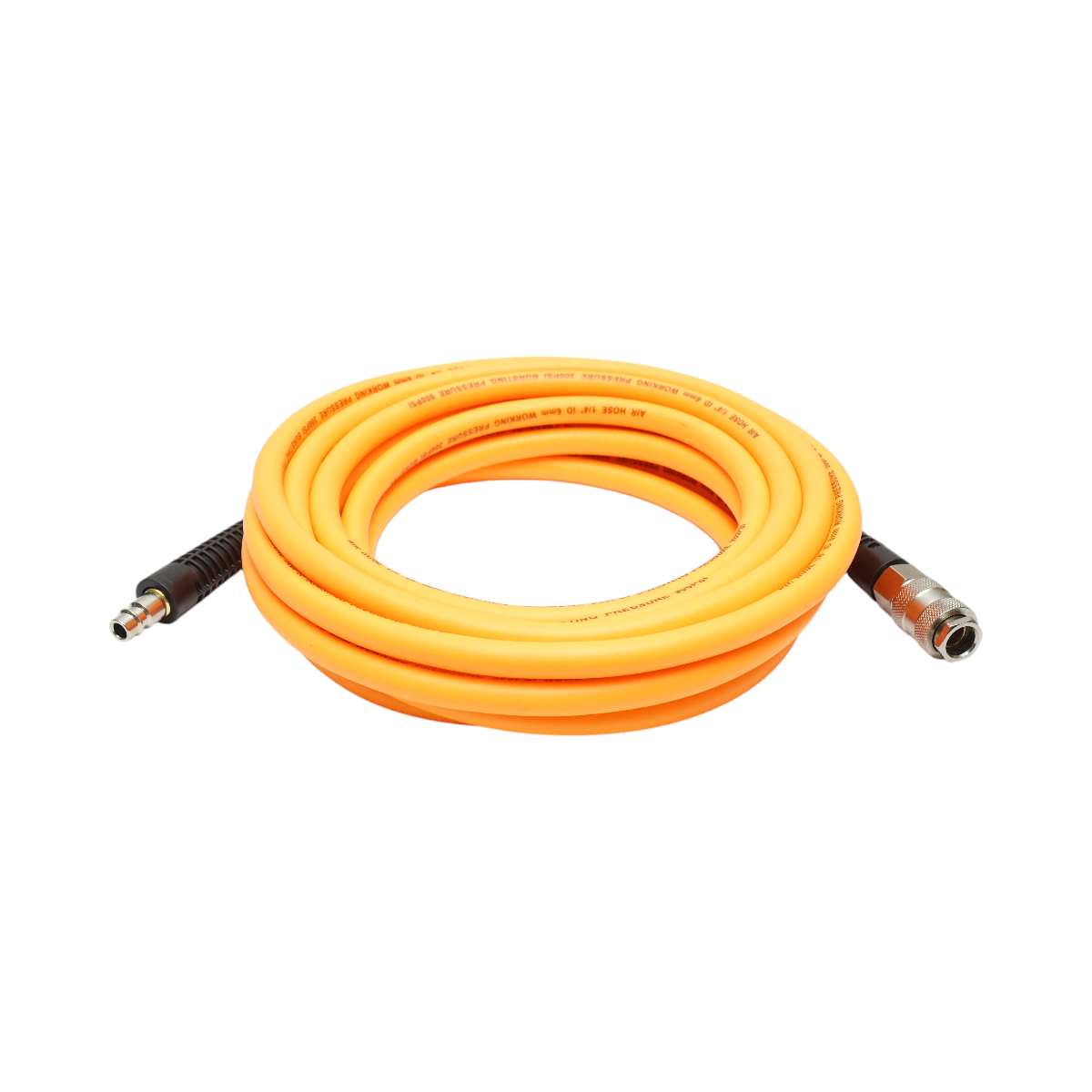 Tubo flessibile professionale per aria compressa in PVC da 7,5 m e attacco rapido universale Breckner Germany - immagine 3