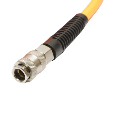 Tubo flessibile professionale per aria compressa in PVC da 7,5 m e attacco rapido universale Breckner Germany - immagine 6