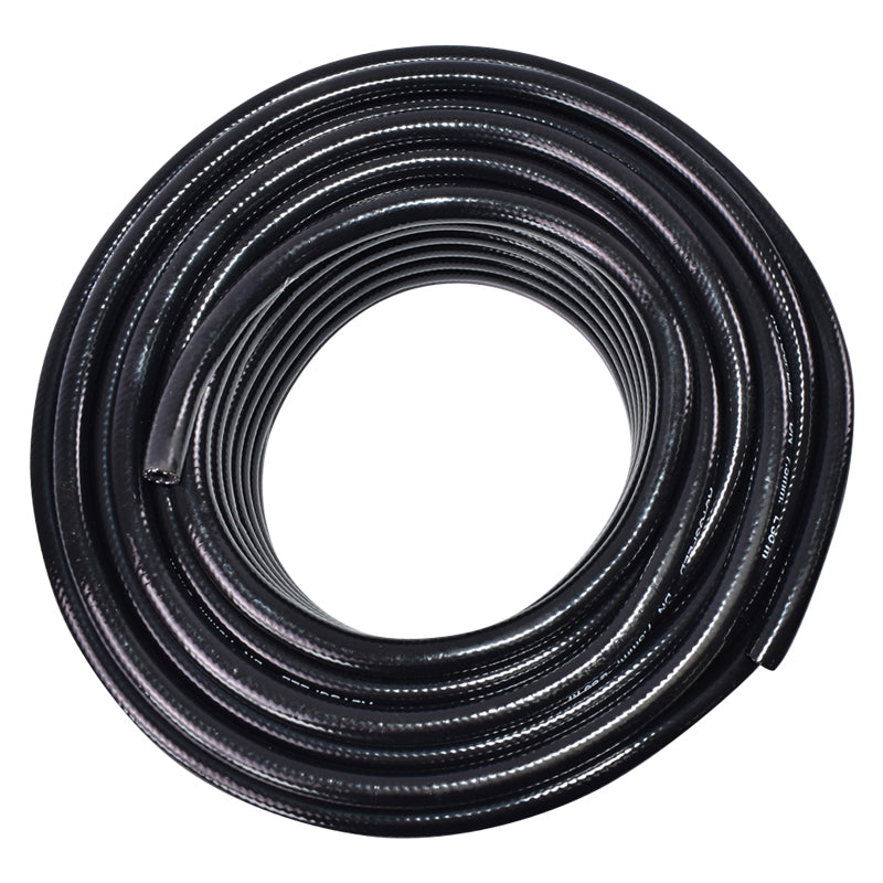 TUBO flessibile rinforzato Carburanti Benzina Diesel Olio Gasolio Tubo carburante con inserto tessile fi8 d=7,5mm e D=14,5mm rotolo da 30 metri - immagine 2