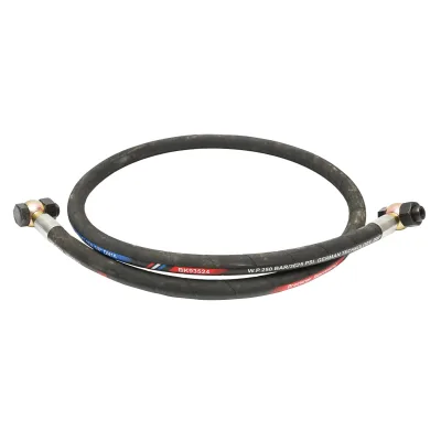 Tubo flessibile servosterzo U-650 DN16x2 L=2000mm 38.58.024 Trattore forestale con vite di spurgo, prigioniero M24 - immagine 2