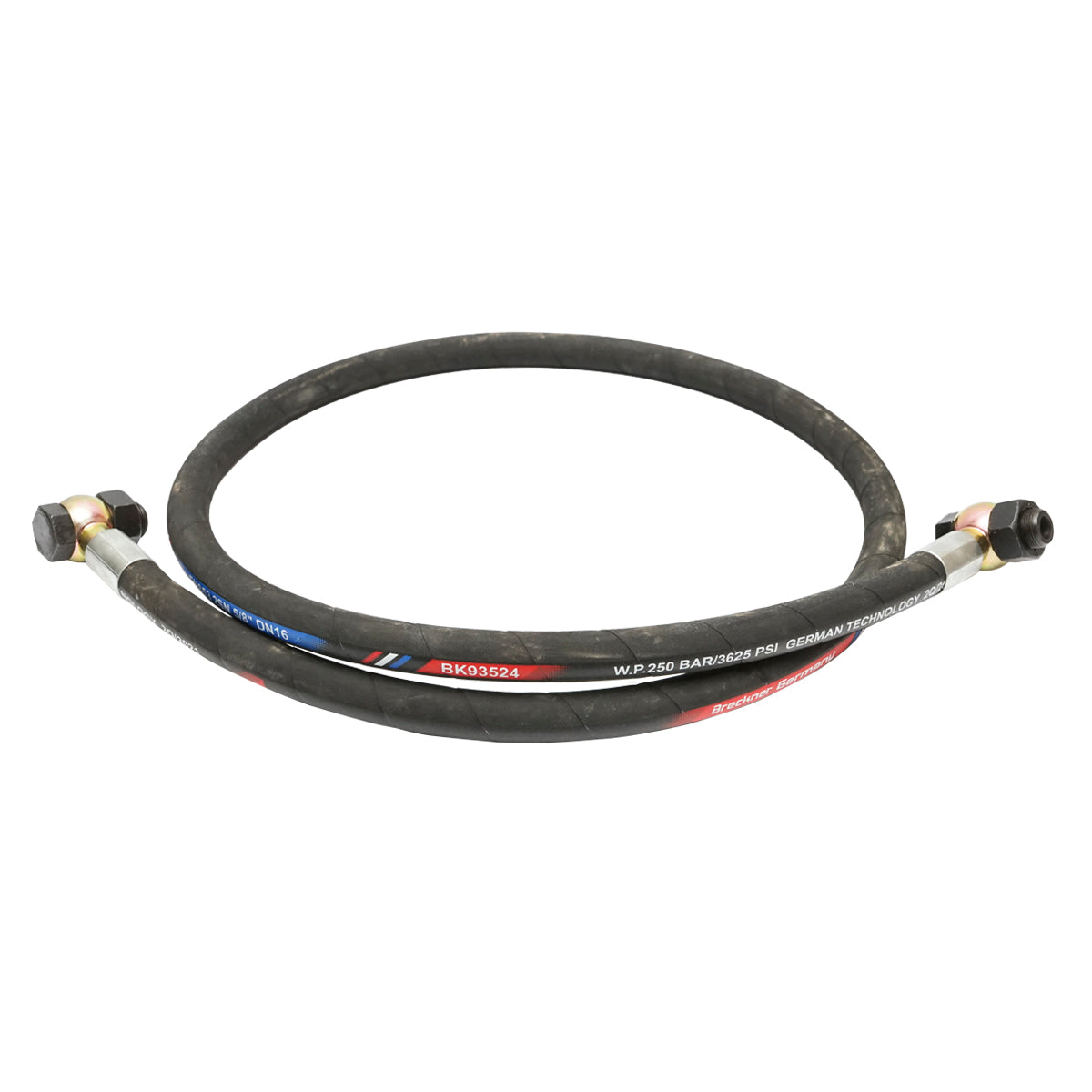 Tubo flessibile servosterzo U-650 DN16x2 L=2000mm 38.58.024 Trattore forestale con vite di spurgo, prigioniero M24 - immagine 2