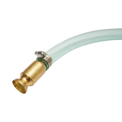 Tubo flessibile trasparente per il trasferimento del carburante con sfera di aspirazione/vuoto Ø18 - immagine 3