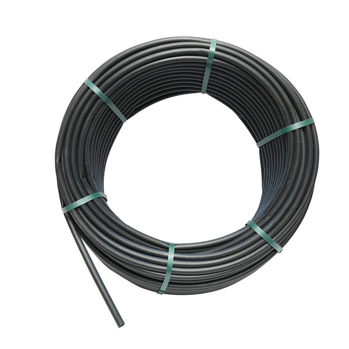 Tubo gocciolante acqua cieco D16mm, materiale PE, rotolo 100m senza fori per sistemi di irrigazione - immagine 2