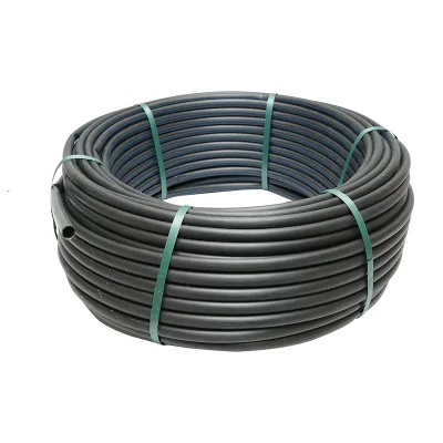 Tubo gocciolante acqua cieco D16mm, materiale PE, rotolo 100m senza fori per sistemi di irrigazione