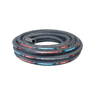 Tubo idraulico 25m con doppio inserto tessile DN38 (int. FI38/est. FI55) SAE 100 R4 1-1/2 - immagine 2