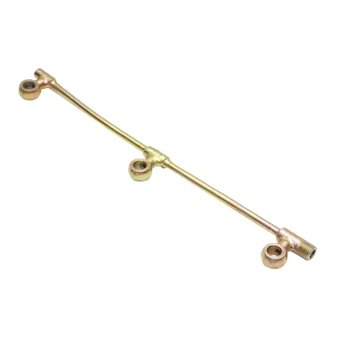 Tubo iniettore eccedenza 3 cilindri Massey Ferguson codice OEM 735010M91, 35587326, 735010 - immagine 2