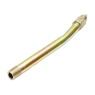 Tubo metallico con riduzione 120 mm per pistola di ingrassaggio - immagine 4
