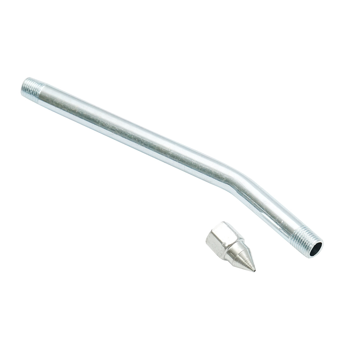Tubo metallico con riduzione 160 mm per pistola di ingrassaggio - immagine 2