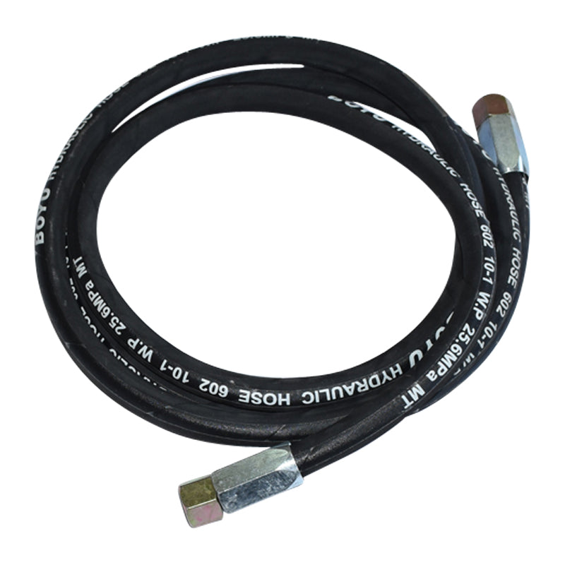 TUBO OLEODINAMICO ALTA PRESSIONE con estremità filettate L = 2700 mm (M20X20) DN10 - immagine 2