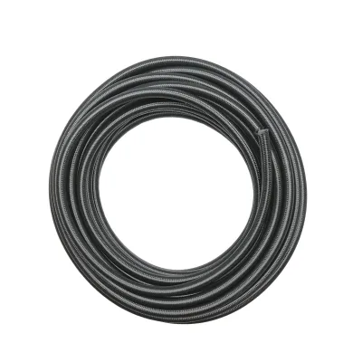 Tubo per combustibile 8x12 con protezione in cotone, bobina da 20 m - immagine 2