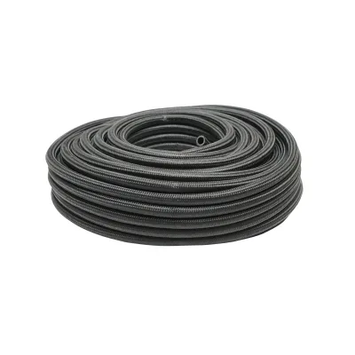 Tubo per combustibile 8x12 con protezione in cotone, bobina da 30 m