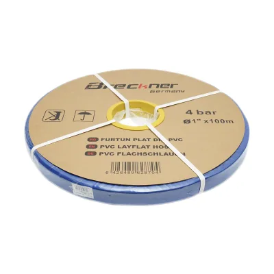 Tubo piatto per acqua per irrigazione in PVC 1 pollice, lunghezza 100 m, PN4. Breckner Germany - immagine 3