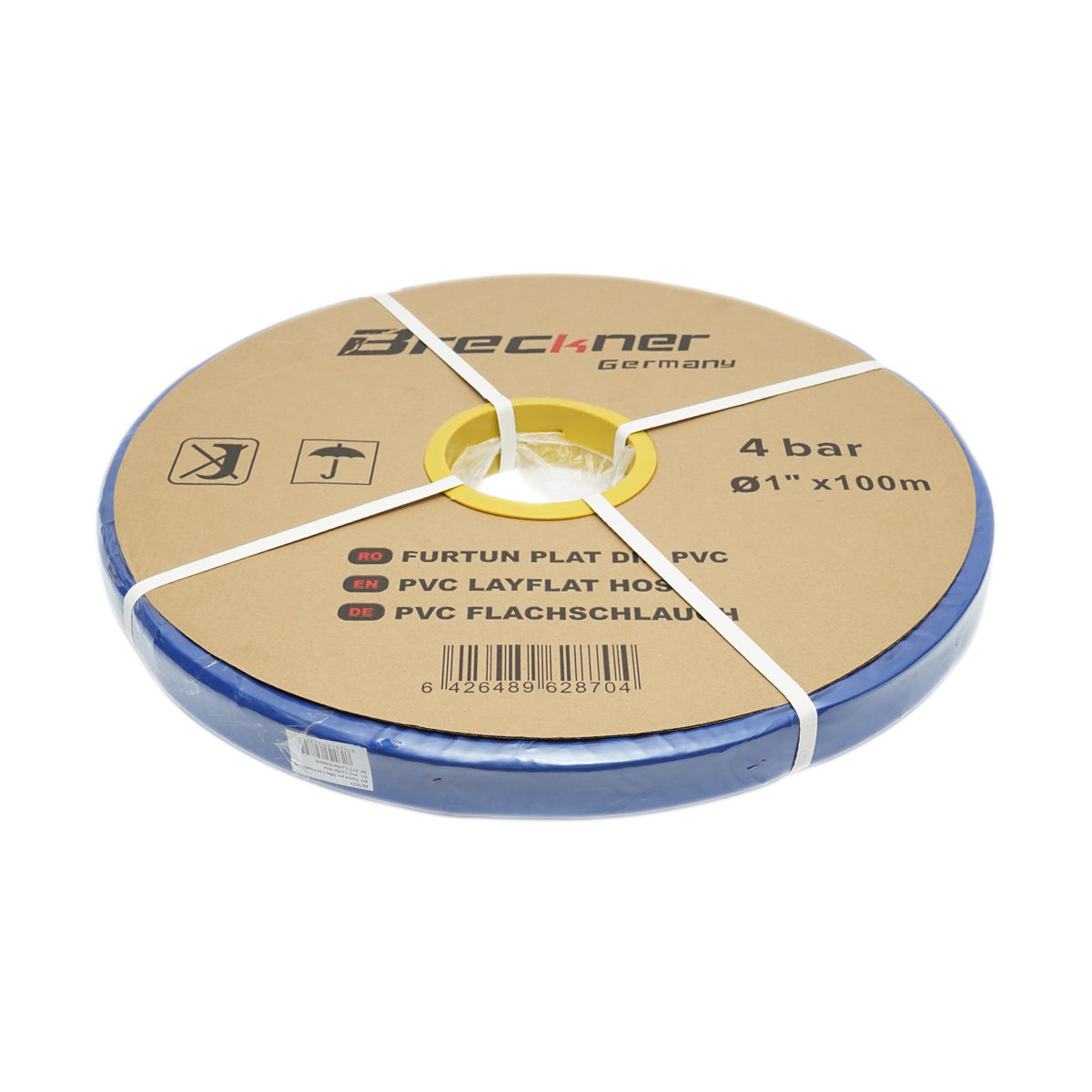 Tubo piatto per acqua per irrigazione in PVC 1 pollice, lunghezza 100 m, PN4. Breckner Germany - immagine 3